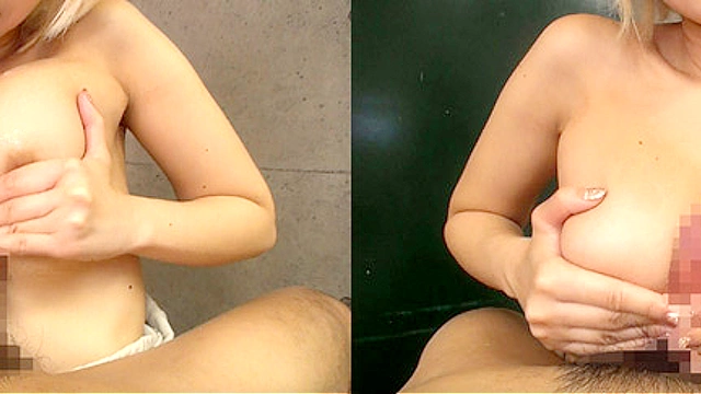 個撮）金髪ショートカットギャル【Gカップ巨乳】ねっとりバキュームフェラ＆チンポ丸呑み極上パイズリ【至福のパイズリ発射】