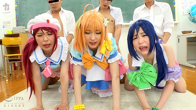 コスプレ美少女乱交BEST2 4時間
