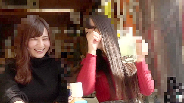 センベロ街で呑んでいる酒好き女たちをナンパ即ハメ