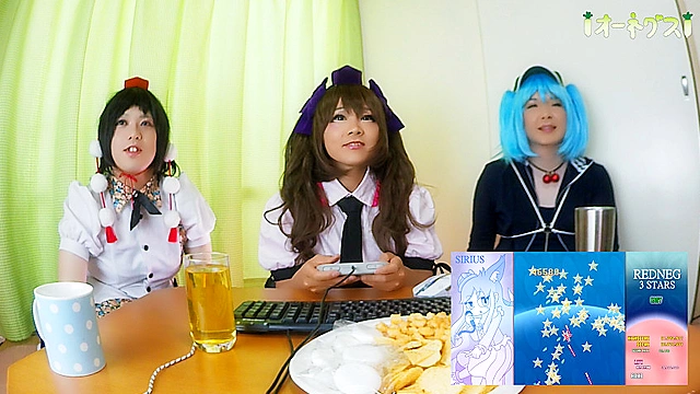 コスプレ×おしっこ我慢×ゲーム実況 case1 姫海棠はたて