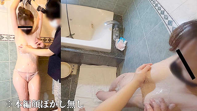 人気ナンバーワンスレンダー美乳ぐら女子のお風呂場くすぐり乳首イジり