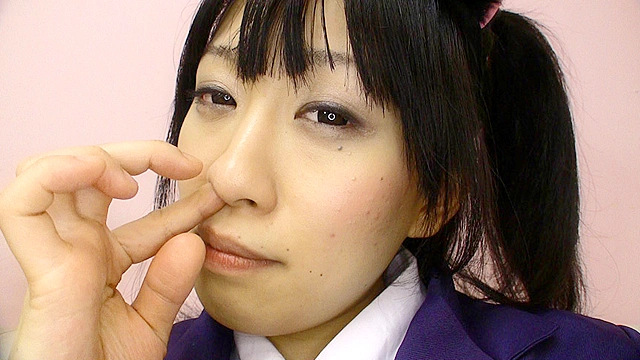 濃すぎるフェチシーンの圧縮 可愛い子限定鼻ほじり編