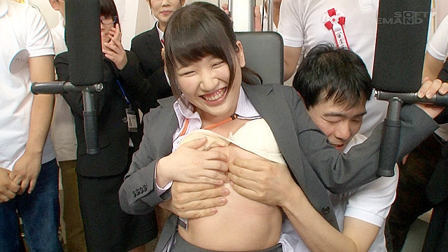 SOD女子社員 セクハラ大乱交 社内体力測定 SOD女子社員達の体力は発射させたザーメンの数で決まる事になりました！！